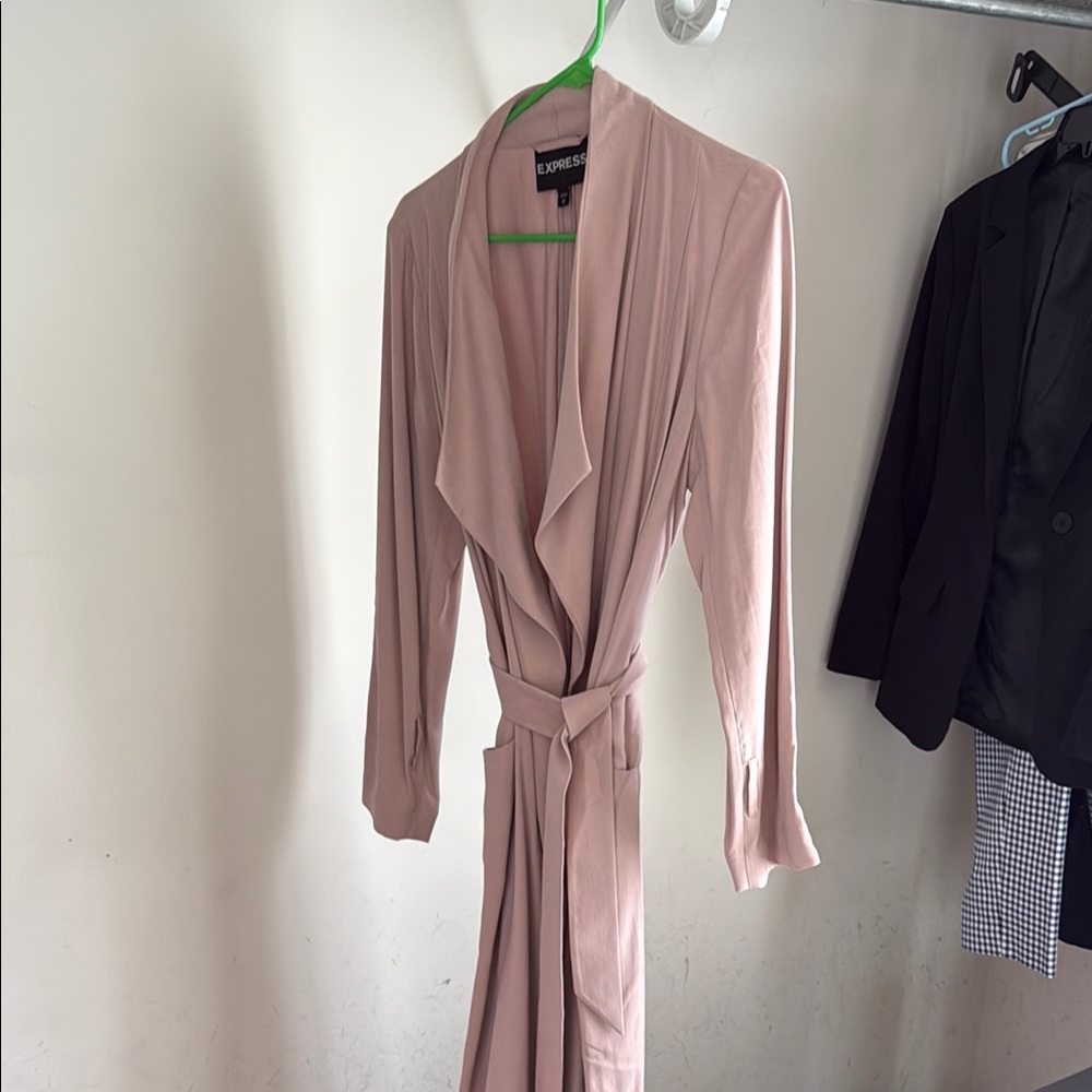 Express Blush Long Coat